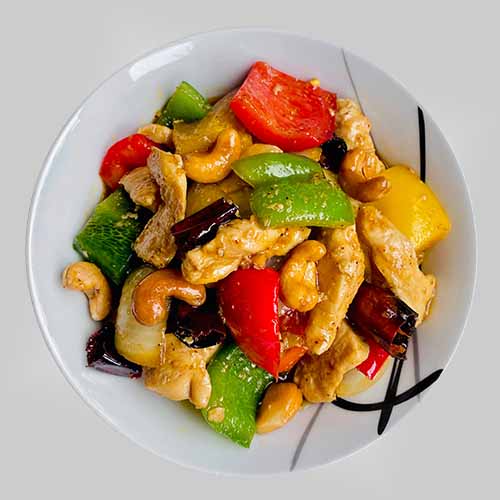 laksa-house.ch | Chicken Cashewnuts Bowl